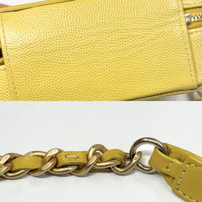 Chanel Shoulder Bag Women Matelasse CC Filigree Mini Pochette Shoulder Crossbody