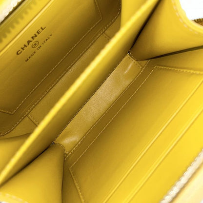 Chanel Shoulder Bag Women Matelasse CC Filigree Mini Pochette Shoulder Crossbody