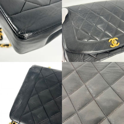 Chanel Shoulder Bag Women Matelasse Diana 25 Chain Coco Mark Shoulder Crossbody