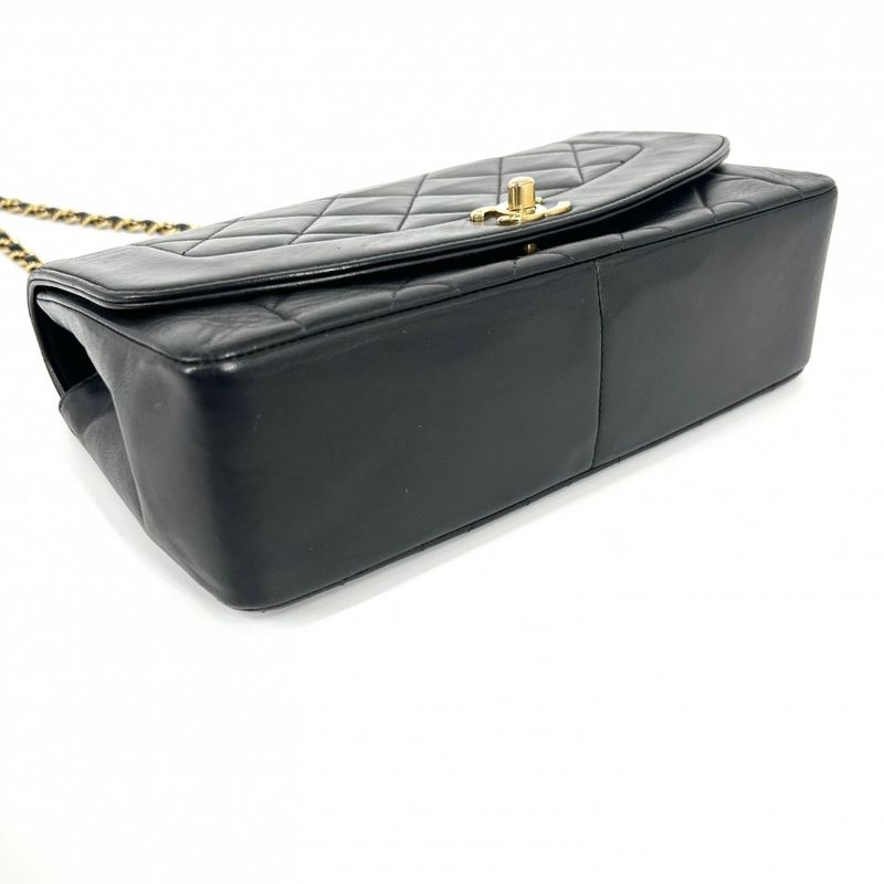 Chanel Shoulder Bag Women Matelasse Diana 25 Chain Coco Mark Shoulder Crossbody