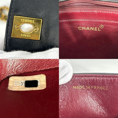 Chanel Shoulder Bag Women Matelasse Diana 25 Chain Coco Mark Shoulder Crossbody