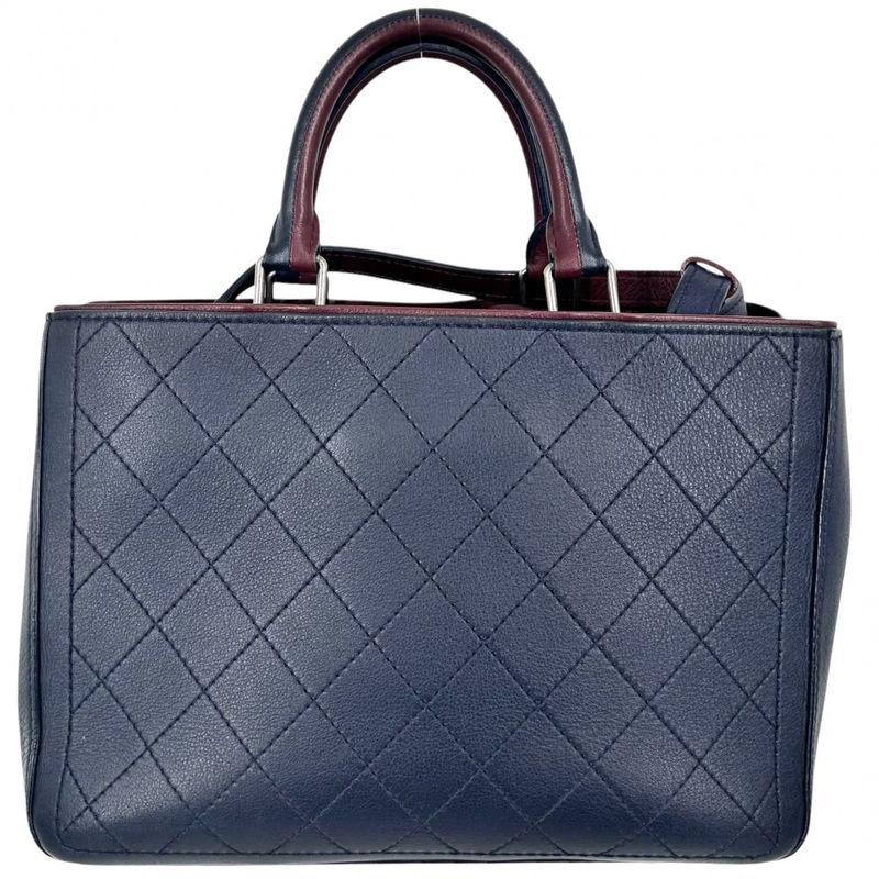 Chanel 2WAY Women's Coco Mark Handbag Shoulder Bag Shoulder Crossbody Coco Bag