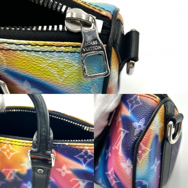 Louis Vuitton Handbag Men's Monogram Sunset Keepall XS Mini Bag Mini Bag Louis