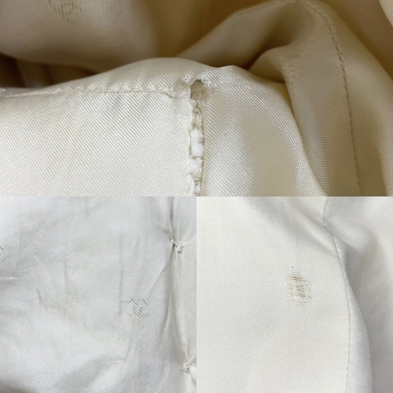 Chanel Skirt Women's Tweed Coco Button Bottoms Vintage Coco Mark Apparel