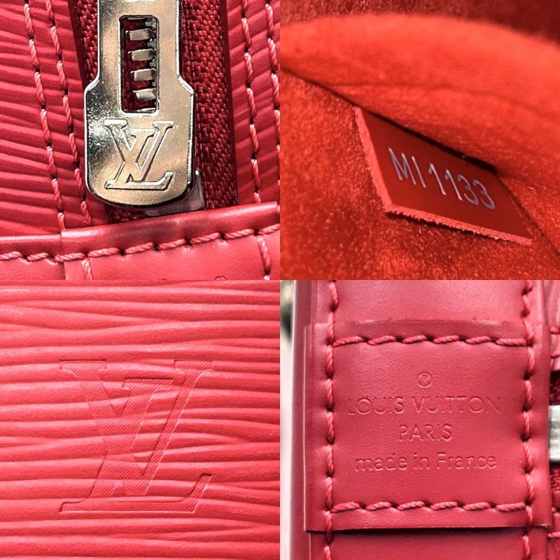 Louis Vuitton 2WAY Ladies Epi Alma BB Handbag Shoulder Bag Shoulder Crossbody