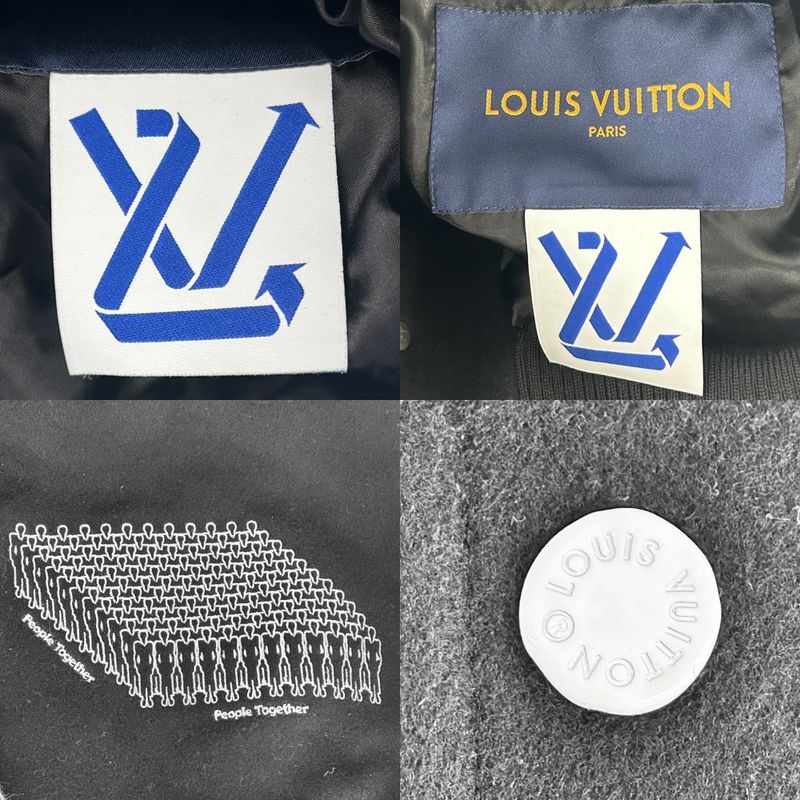 Louis Vuitton Varsity Jacket Jacket Puppet Baseball Outerwear Clothing