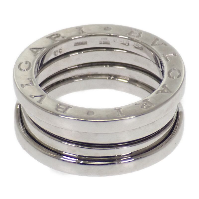 Bulgari Bvlgari B-zero1 9.5 Size 50 323531 Ring 18K White Gold White Gold