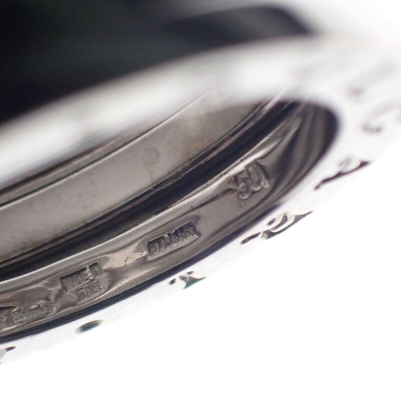 Bulgari Bvlgari B-zero1 9.5 Size 50 323531 Ring 18K White Gold White Gold