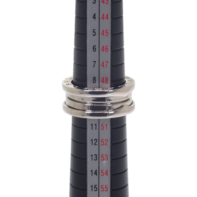 Bulgari Bvlgari B-zero1 9.5 Size 50 323531 Ring 18K White Gold White Gold