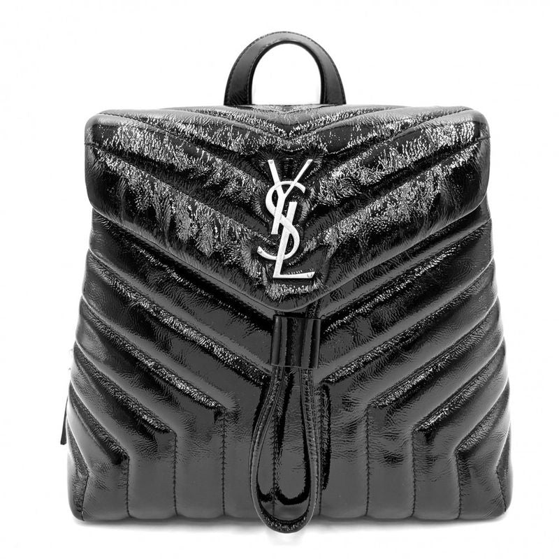 Saint Laurent Paris Backpack Women Lou Backpack Quilted Bag Saint Laurent Paris