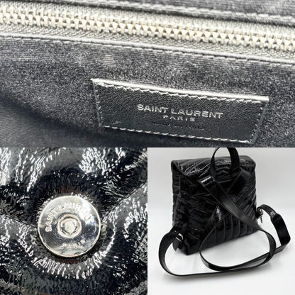 Saint Laurent Paris Backpack Women Lou Backpack Quilted Bag Saint Laurent Paris