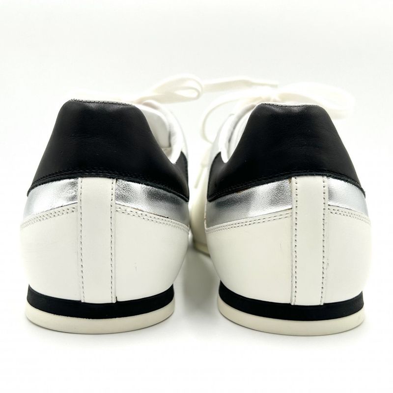 Louis Vuitton Sneakers Men's Perforated Logo LV Lagoon Low Cut Size 8 Shoes