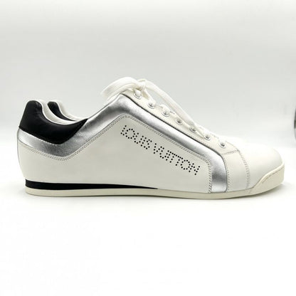 Louis Vuitton Sneakers Men's Perforated Logo LV Lagoon Low Cut Size 8 Shoes