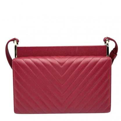 Chanel Shoulder Bag Women's Chevron V Stitching Turnlock Shoulder Crossbody Bag