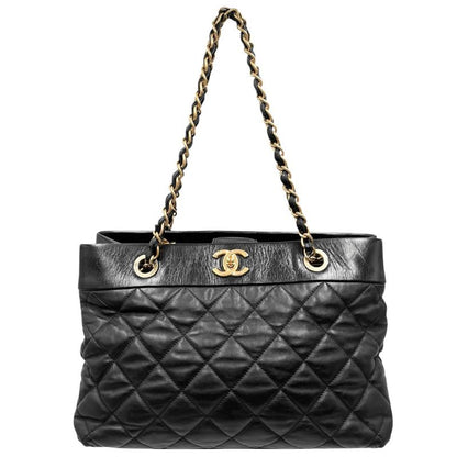 Chanel Handbag Women Matelasse Chain Tote Bag Coco Mark Turnlock Shoulder Coco