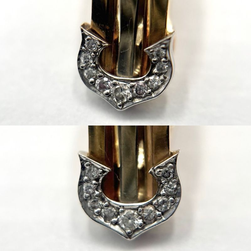 Cartier Earrings Ladies 2C Three Color Jewelry Accessories 750 18k Gold Cartier