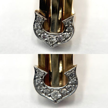 Cartier Earrings Ladies 2C Three Color Jewelry Accessories 750 18k Gold Cartier