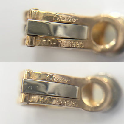 Cartier Earrings Ladies 2C Three Color Jewelry Accessories 750 18k Gold Cartier