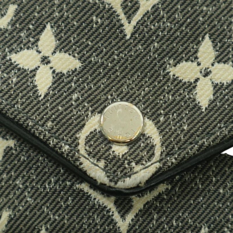 Louis Vuitton Trifold Wallet Women Monogram Jacquard Portefeuille Victorine