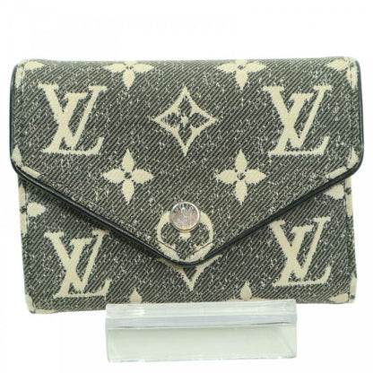 Louis Vuitton Trifold Wallet Women Monogram Jacquard Portefeuille Victorine