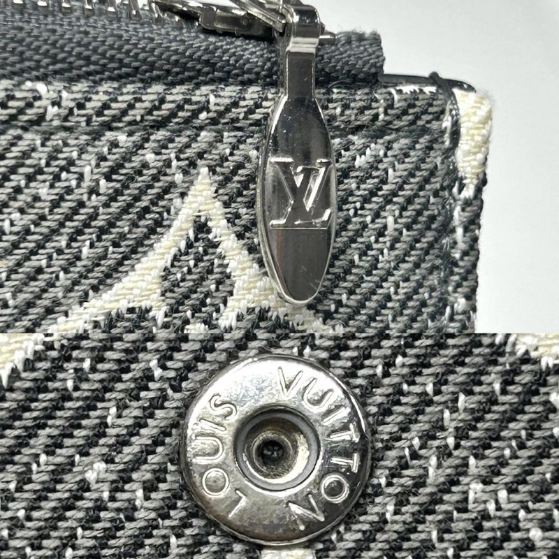 Louis Vuitton Trifold Wallet Women Monogram Jacquard Portefeuille Victorine