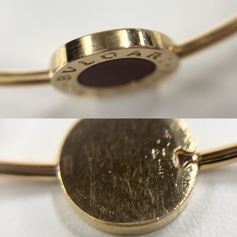 Bulgari Bangle Ladies Bulgari Accessories Jewelry Bracelet 18k PG 750 M Size