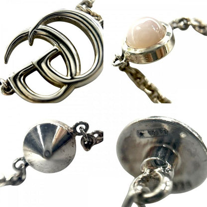 Gucci Bracelet Ladies Double G Mother Of Pearl Ag925 Jewelry Accessories Key GG