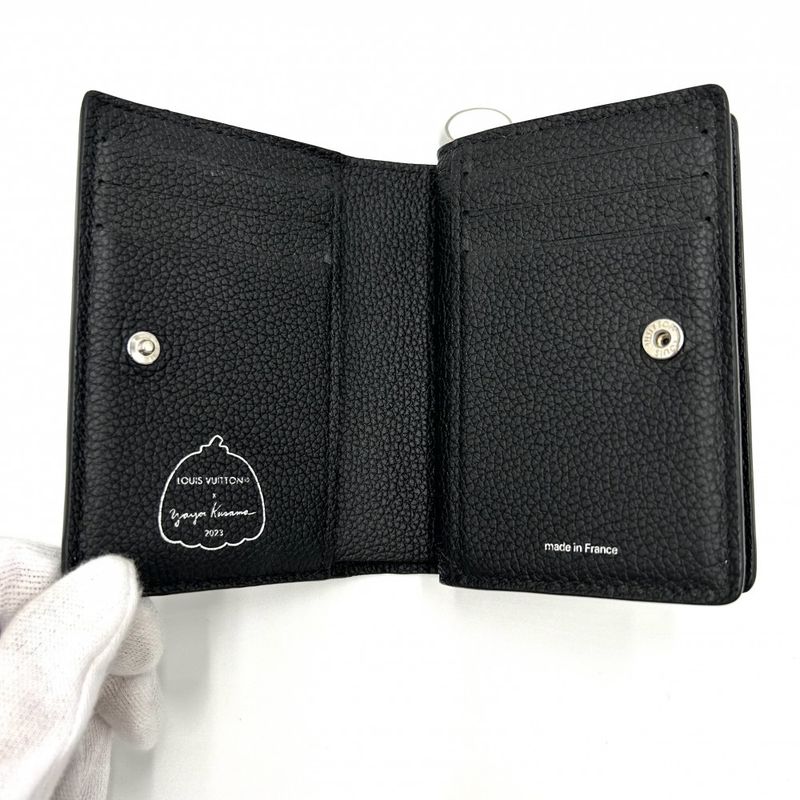 Louis Vuitton Trifold Wallet Women's LV X YK Portefeuille Cles A Compact Yayoi