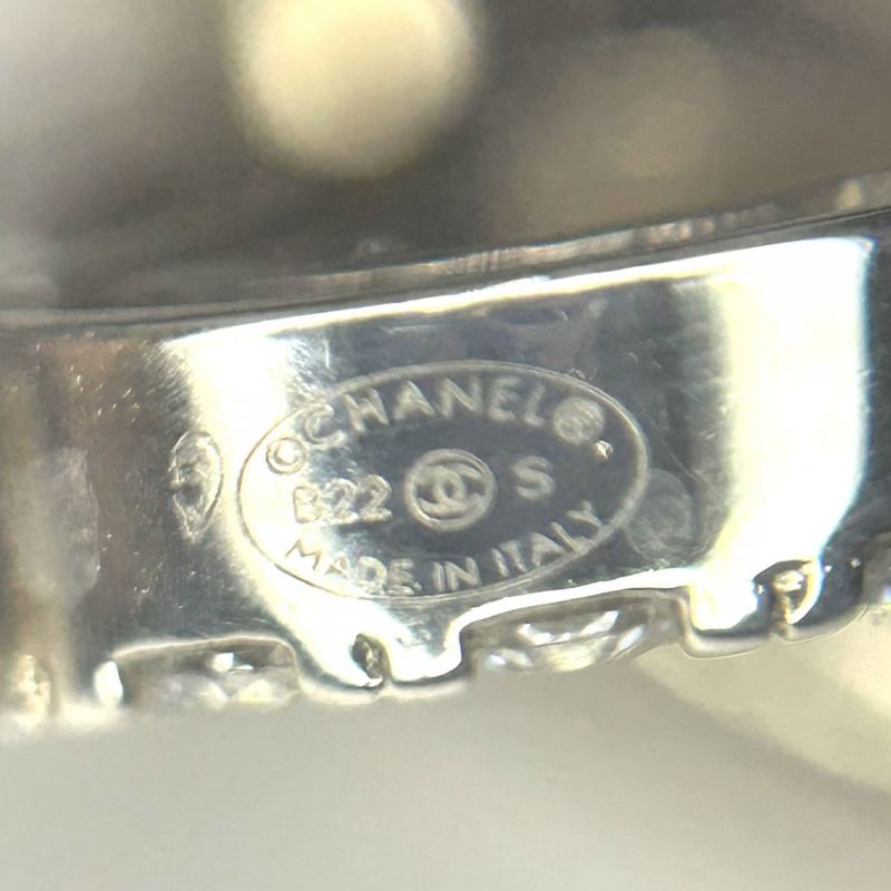 Chanel Earrings Women's Hoop Coco Mark Accessories Swing Coco Chanel Rhinestone