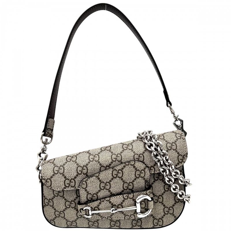 Gucci 2WAY Ladies Horsebit 1955 Shoulder Bag Mini Handbag Shoulder Crossbody