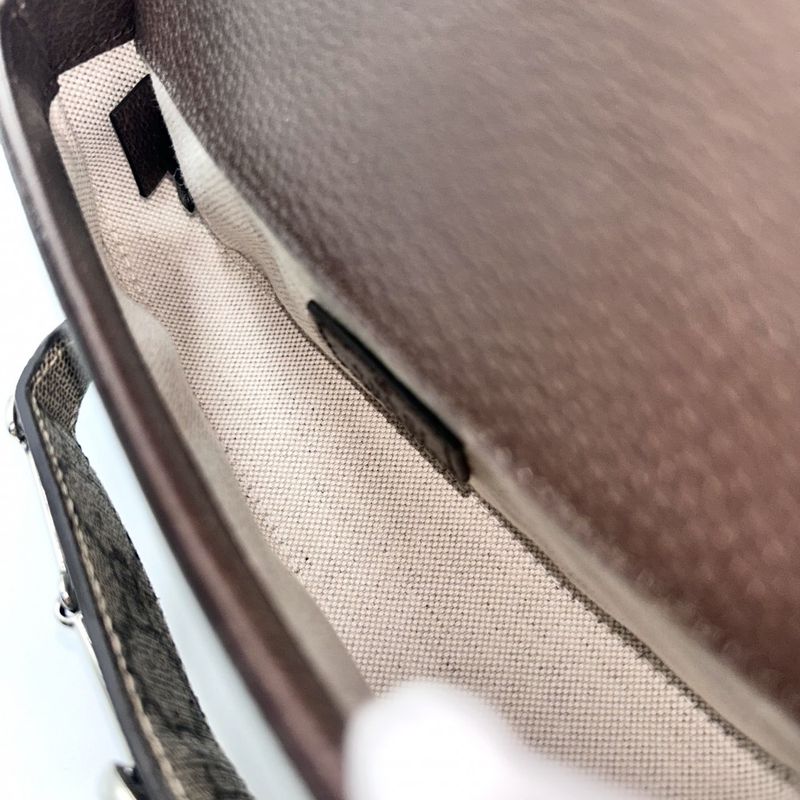 Gucci 2WAY Ladies Horsebit 1955 Shoulder Bag Mini Handbag Shoulder Crossbody