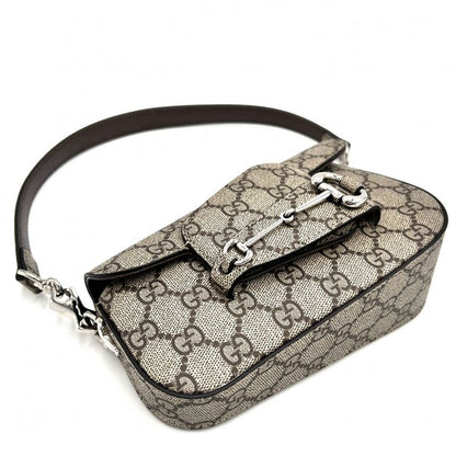 Gucci 2WAY Ladies Horsebit 1955 Shoulder Bag Mini Handbag Shoulder Crossbody