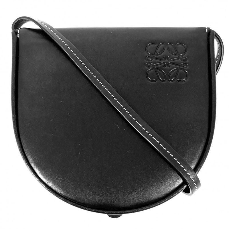 Loewe Shoulder Bag Women's Anagram Heel Pouch Small Pochette Mini Bag Shoulder