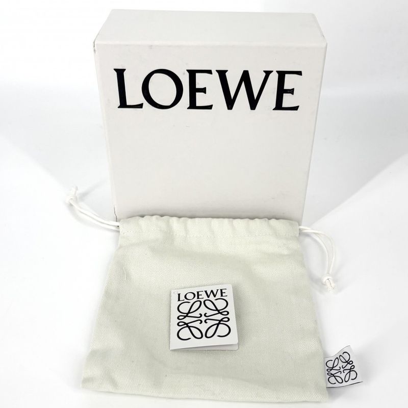 Loewe Shoulder Bag Women's Anagram Heel Pouch Small Pochette Mini Bag Shoulder