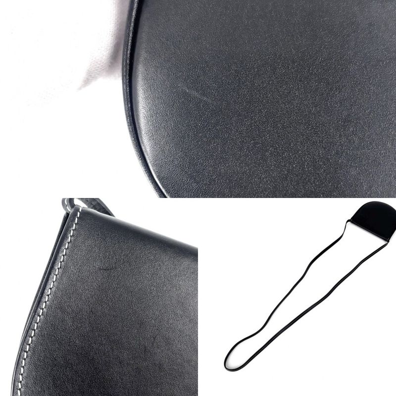 Loewe Shoulder Bag Women's Anagram Heel Pouch Small Pochette Mini Bag Shoulder