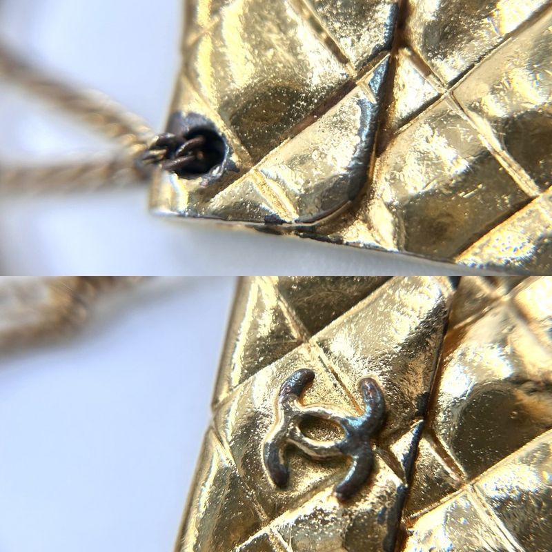 Chanel Earring Ladies Coco Mark Bag Motif Matelasse Swing Coco Vintage Accessori