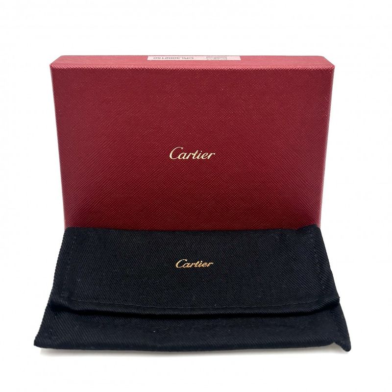 Cartier Coin Case Unisex Panther Card Case Coin Purse Business Card Holder Mini