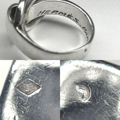 Hermes Ring Douzanneau Accessories Jewelry Small Silver 925