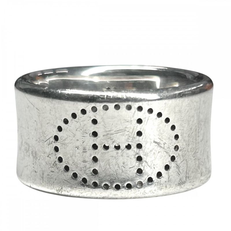 Hermes Rings Women's Eclipse Ribbon Ring Accessories Jewelry Small 52 Size