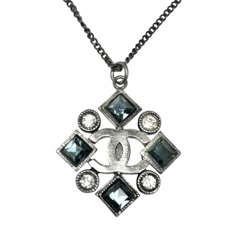 Chanel Necklace Women's Coco Mark Accessories With Adjuster Coco Chanel