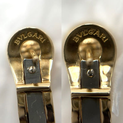 Bulgari Earrings Ladies Allegra 1P Diamond Swing 18k Gold YG 750 Jewelry