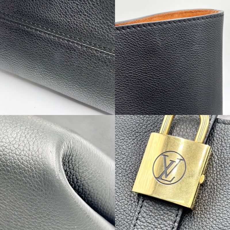 Louis Vuitton Tote Men's Low Key Cabas MM Handbag Shoulder A4 Bag Black Louis