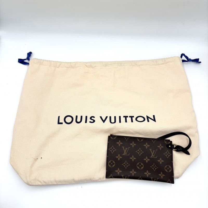 Louis Vuitton Tote Men's Low Key Cabas MM Handbag Shoulder A4 Bag Black Louis