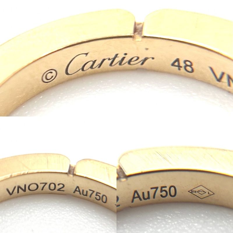 Cartier Ring Ladies 4P Diamond Mayon Panthère Ring Jewelry Accessories 750