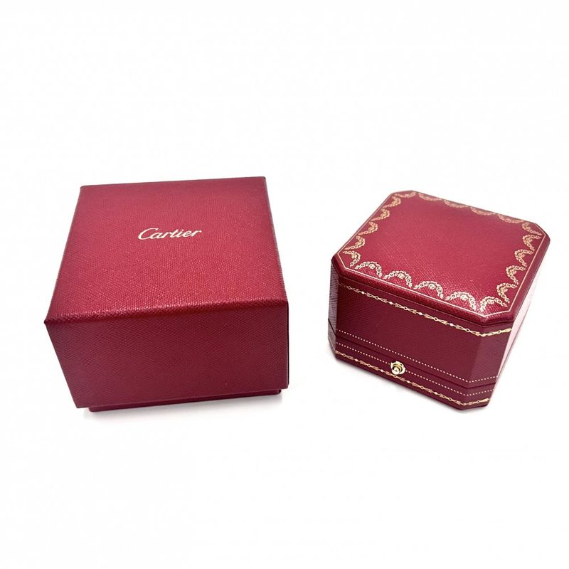 Cartier Ring Ladies 4P Diamond Mayon Panthère Ring Jewelry Accessories 750