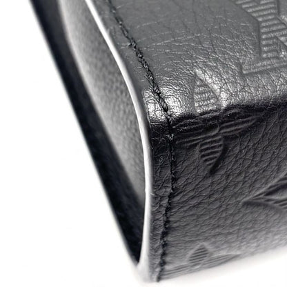 Louis Vuitton Shoulder Bag Men's Monogram Shadow Gaston Wearable Wallet Clutch