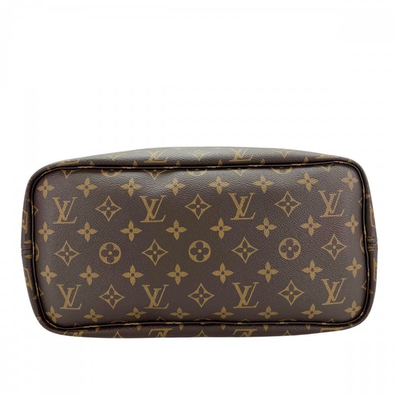 Louis Vuitton Tote Bag Women's Monogram Reversible Rose Pondicheri Neverfull MM