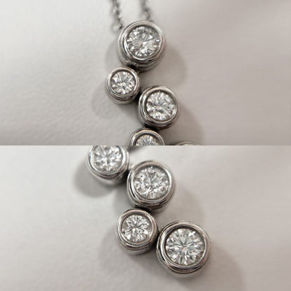 Tiffany & Co Necklace Women's Jewelry Accessories Bubble Platinum Tiffany & Co