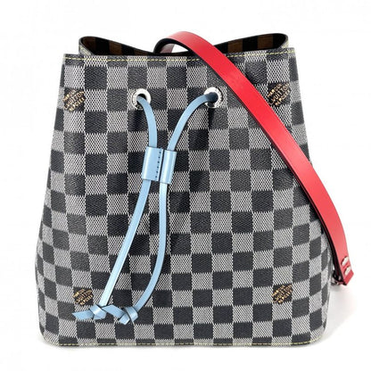 Louis Vuitton Shoulder Bag Women's Damier Neonoe Louis Vuitton N40229 Black