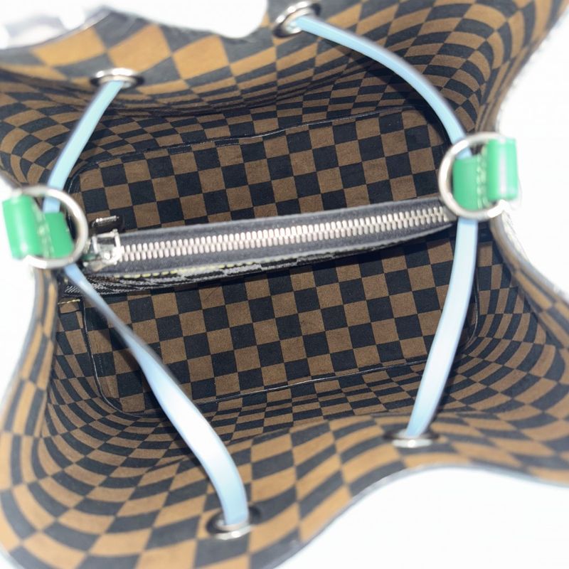 Louis Vuitton Shoulder Bag Women's Damier Neonoe Louis Vuitton N40229 Black